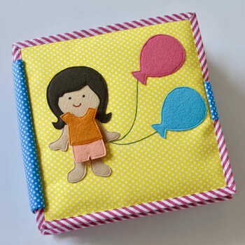Balloon Girl - Mixed Theme Quiet Book